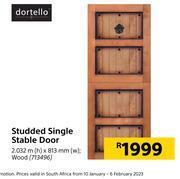 Builders Warehouse Dortello studded single stable door offer