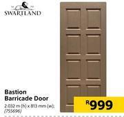 Builders Warehouse Swartland bastion barricade door offer