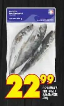 Fisherman's Deli Frozen Maasbanker 600g