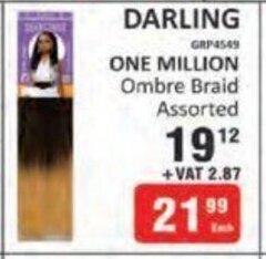 KitKat Cash and Carry Darling One Million Ombre Braid assorted offer