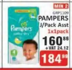 KitKat Cash and Carry Pampers Jumbo Pack assorted 1 pack offer