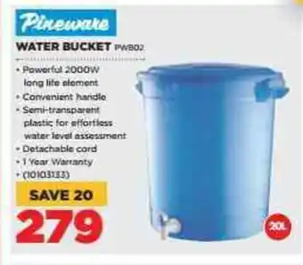 HiFi Corp Pineware - Water Bucket offer