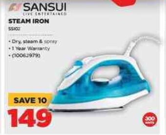 HiFi Corp Sansui - Steam Iron offer