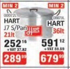 KitKat Cash and Carry Hart J7 s/Pan 21lt offer