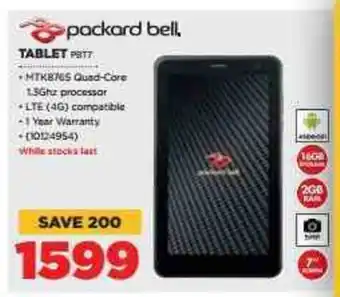 HiFi Corp Packard Bell - Tablet - PBT7 offer