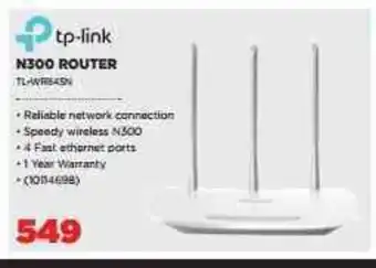 HiFi Corp Tp-Link N300 Router offer