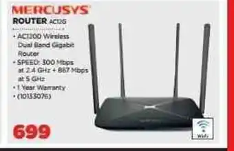 HiFi Corp Mercusys - Router offer