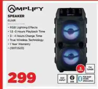 HiFi Corp Amplify - Speaker - ELIXIR offer