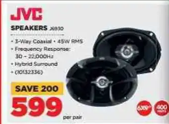 HiFi Corp JVC - Speakers offer