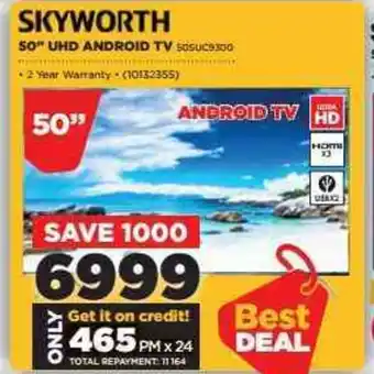 HiFi Corp Skyworth - UHDAndroid TV offer
