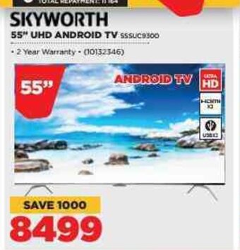 HiFi Corp Skyworth - 55" UHD Android TV offer
