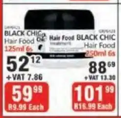 KitKat Cash and Carry Black Chic Hair Food 125ml - 6s offer