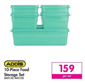 Makro Addis 10-piece Food Storage Set offer