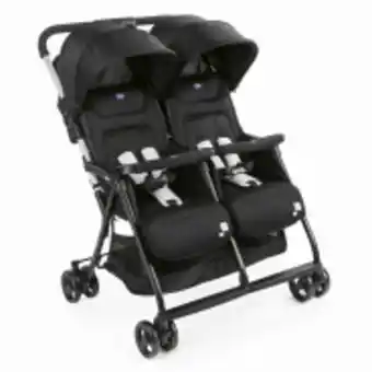 Chicco ohlala twin stroller black night
