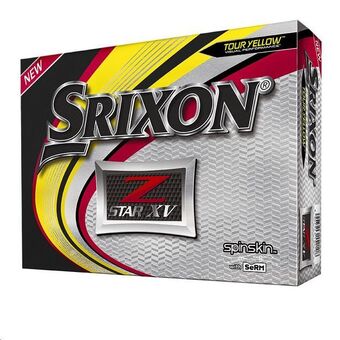 Srixon z star xv 6th generation yellow golf balls