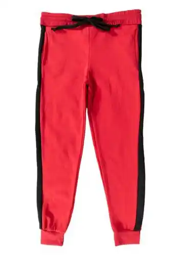 Boys jogger - red/ black