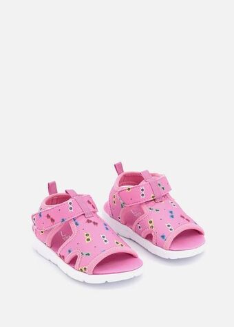 Woolworths Heart print sandals (size 4-13) younger girl offer