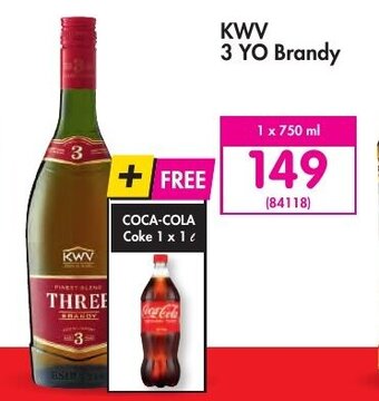 Makro KWV 3 YO Brandy 750ml offer