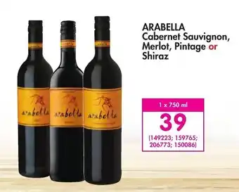 Makro Arabella Cabernet Sauvignon, Merlot, Pinotage or Shiraz 750ml offer