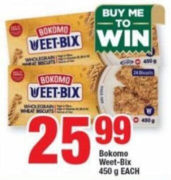 OK Foods Bokomo Weet-Bix 450g offer