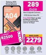 Game Samsung galaxy a04 smartphone-each offer