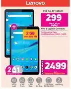 Game Lenovo m8 4g 8" tablet-each offer
