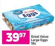 Game Great value large eggs- 18s offer