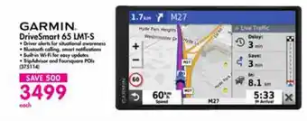 Makro Garmin - DriveSmart 65 LMT-S offer