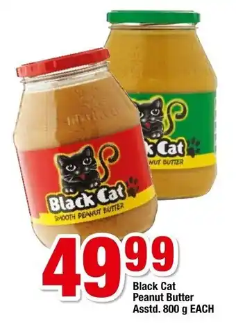 OK Grocer Black Cat Peanut Butter Asstd. 800g offer