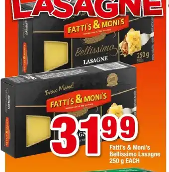 Fatti's & Moni's Bellissimo Lasagne 250g