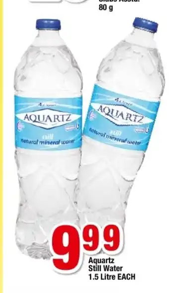 Aquartz Still Water 1.5 Litre each