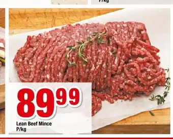 OK Grocer Lean Beef Mince per kg offer