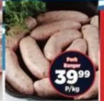 Pork Bangers