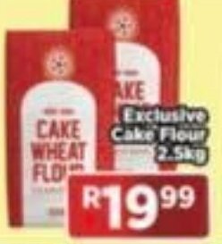 Goal Supermarket Exclusive Cake Flour 2.5kg offer