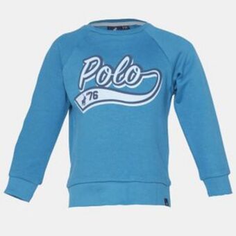 Polo boys fynn raglan sleeved sweater  teal