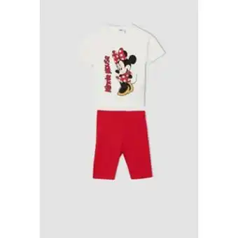 Defacto mickey & minnie girls set red & white