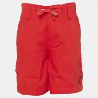 Zando Polo boys andrew chino short dark red offer