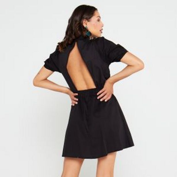 Utopia cut out back mini dress black offer at Zando
