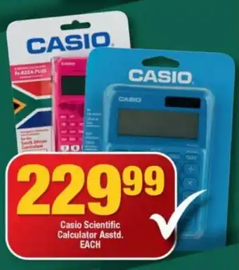 OK Foods Casio Scientific Calculator asstd offer