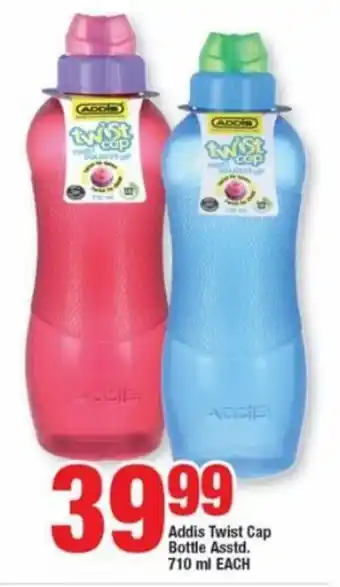 OK Foods Addis Twist Cap Bottle asstd 710ml offer