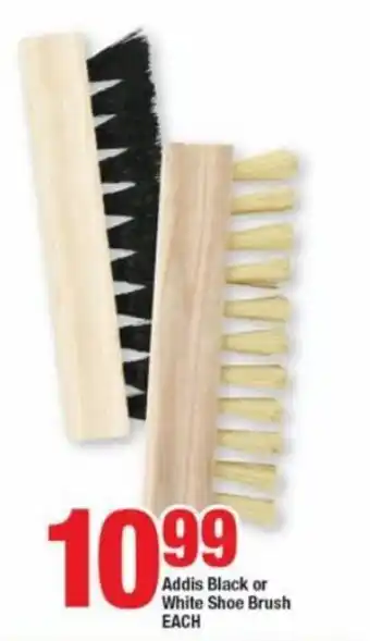 Addis Black or White Shoe Brush