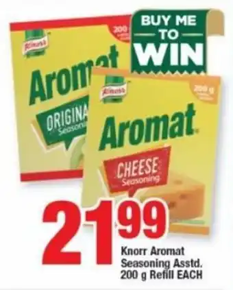 OK Foods Knorr Aromat Seasoning asstd 200g offer