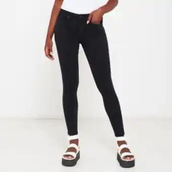 Utopia skinny leg supreme fit denim black