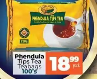 Take 'n Pay Phendula Tips Tea 100's offer