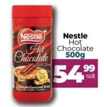 Take 'n Pay Nestle Hot Chocolate 500g offer