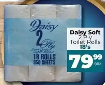 Take 'n Pay Daisy 2 Ply Toilet Rolls 18's offer