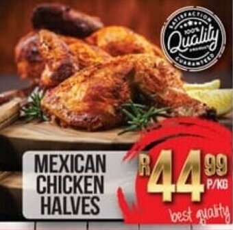 Take 'n Pay Mexican Chicken Halves p/kg offer