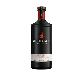 Whitley neill london dry gin (1 x 750ml)