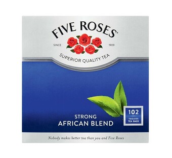 Five roses select african blend teabags (1 x 100s)