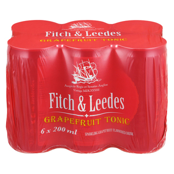 Pick n Pay Liquor Fitch & leedes grapefruit tonic 200ml x 6 offer